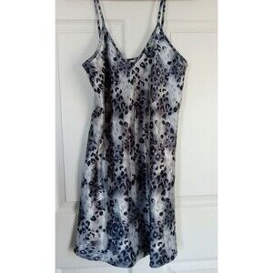 VTG Kristine Tyler Initimates Cheetah Print Chemise Size Medium
